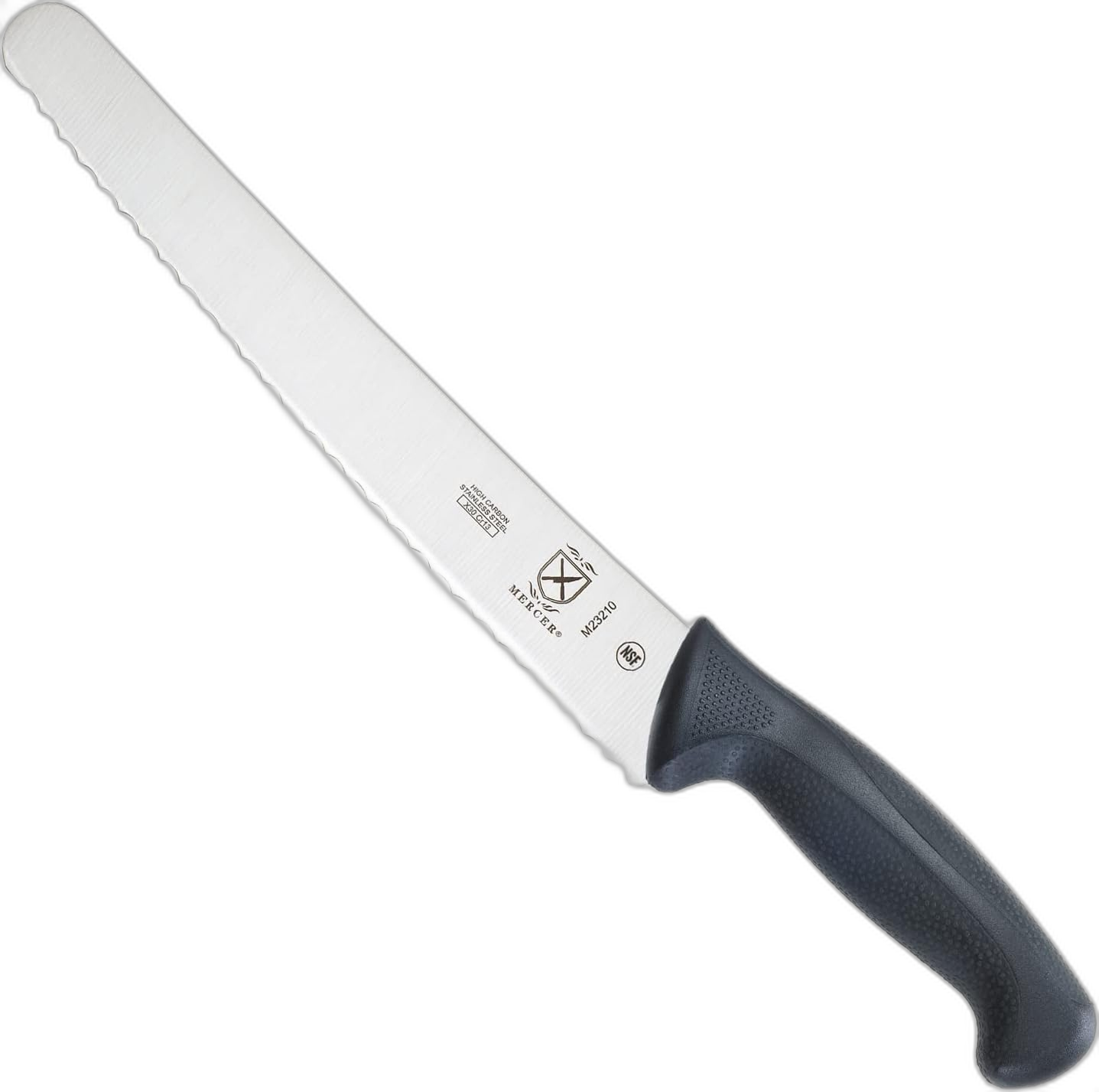 Mercer Culinary Millennia Wide Wavy Edge Bread Knife 10"