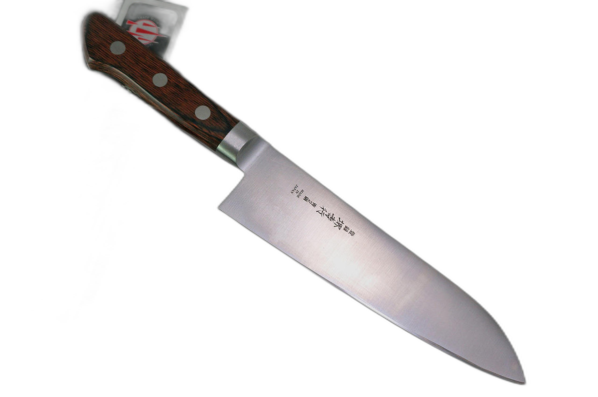 Sakai Takayuki Aoniko Blue #2 Santoku 180mm