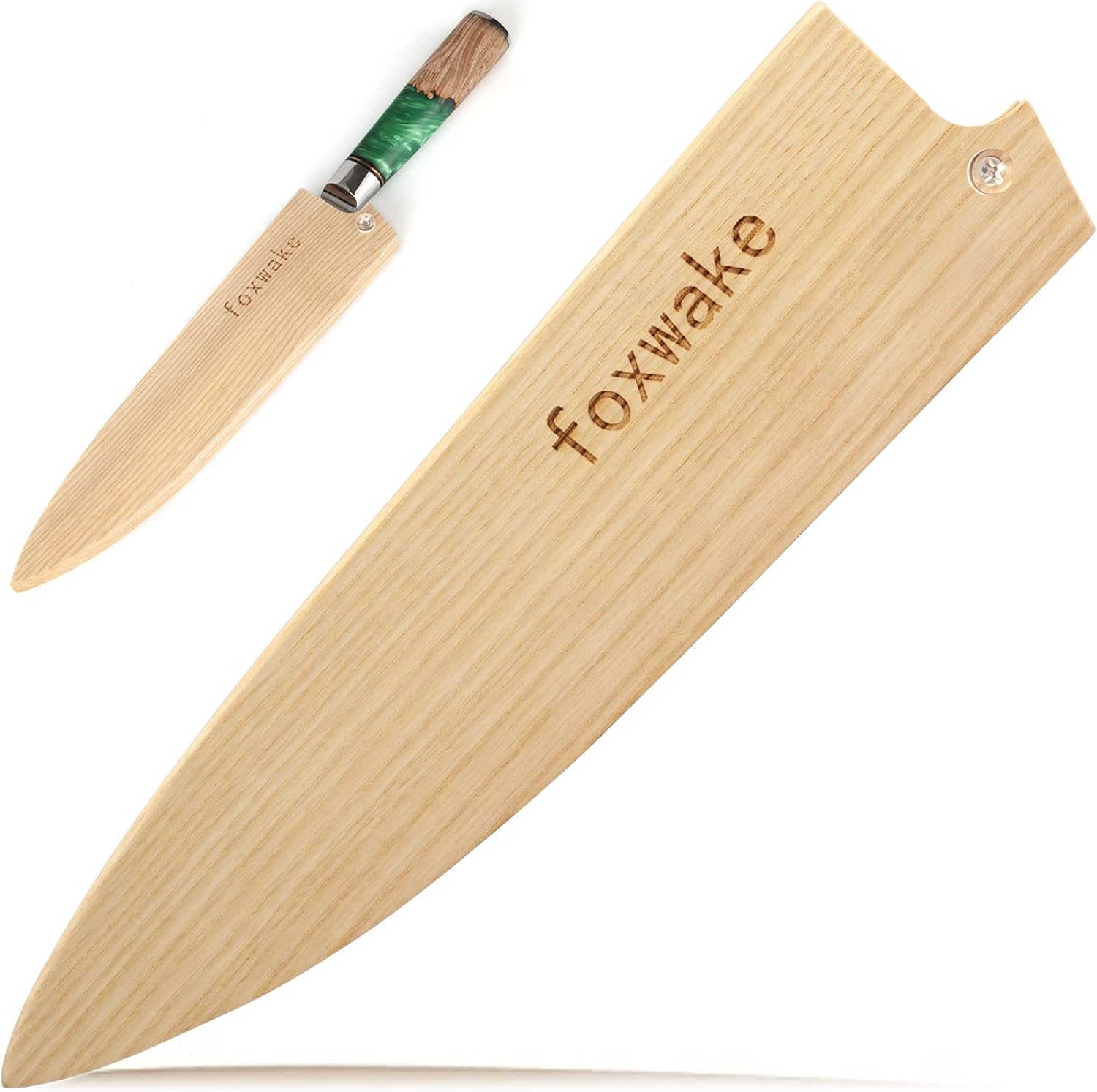 Generic Chef Knife Edge Guard, 8 Inch Wood Knife Sleeve, Knife Cover, Knife Sheath, Knif... product photo