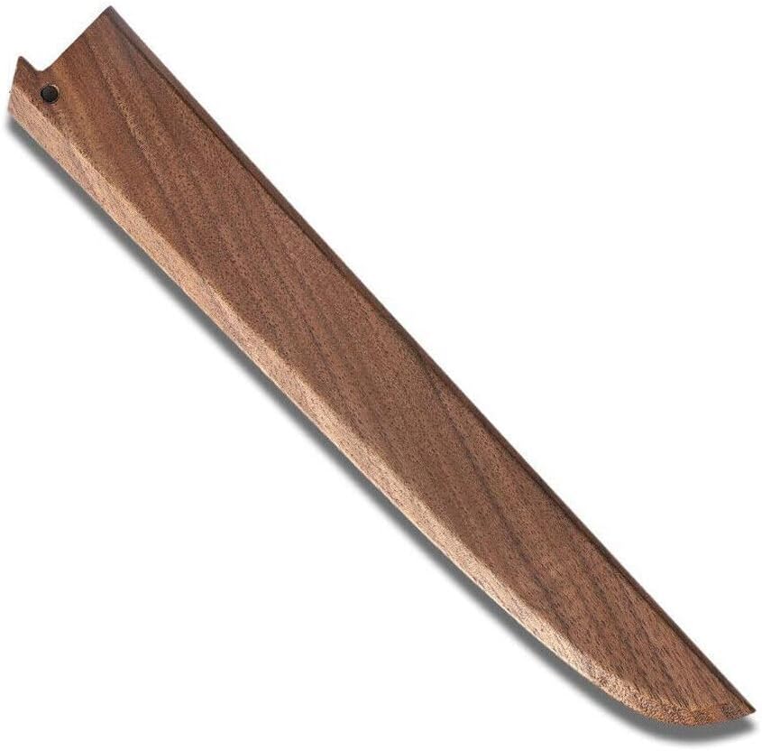 Generic 270mm 10.63inch Japanese Chef Knife Sheath Yanagiba Sakimaru Wood Saya Guard Sto... product photo