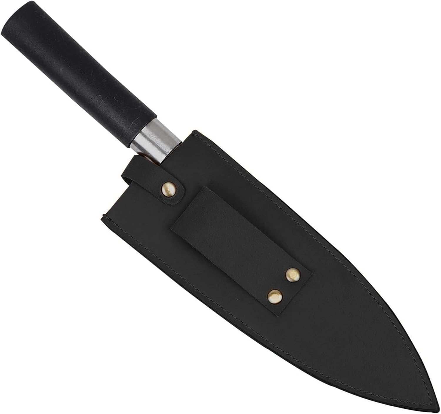 Generic Qchengsan Cowhide Leather Knife Sheath, 8 Inch Chef Knife Guard, Heavy Duty Univ... product photo