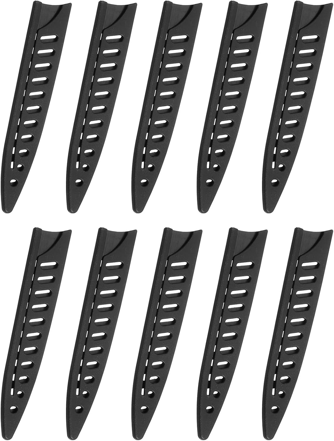 Generic uxcell 10Pcs Knife Cover Sleeves Blade Edge Guards for 5" Utility Knife Blade Ed... product photo