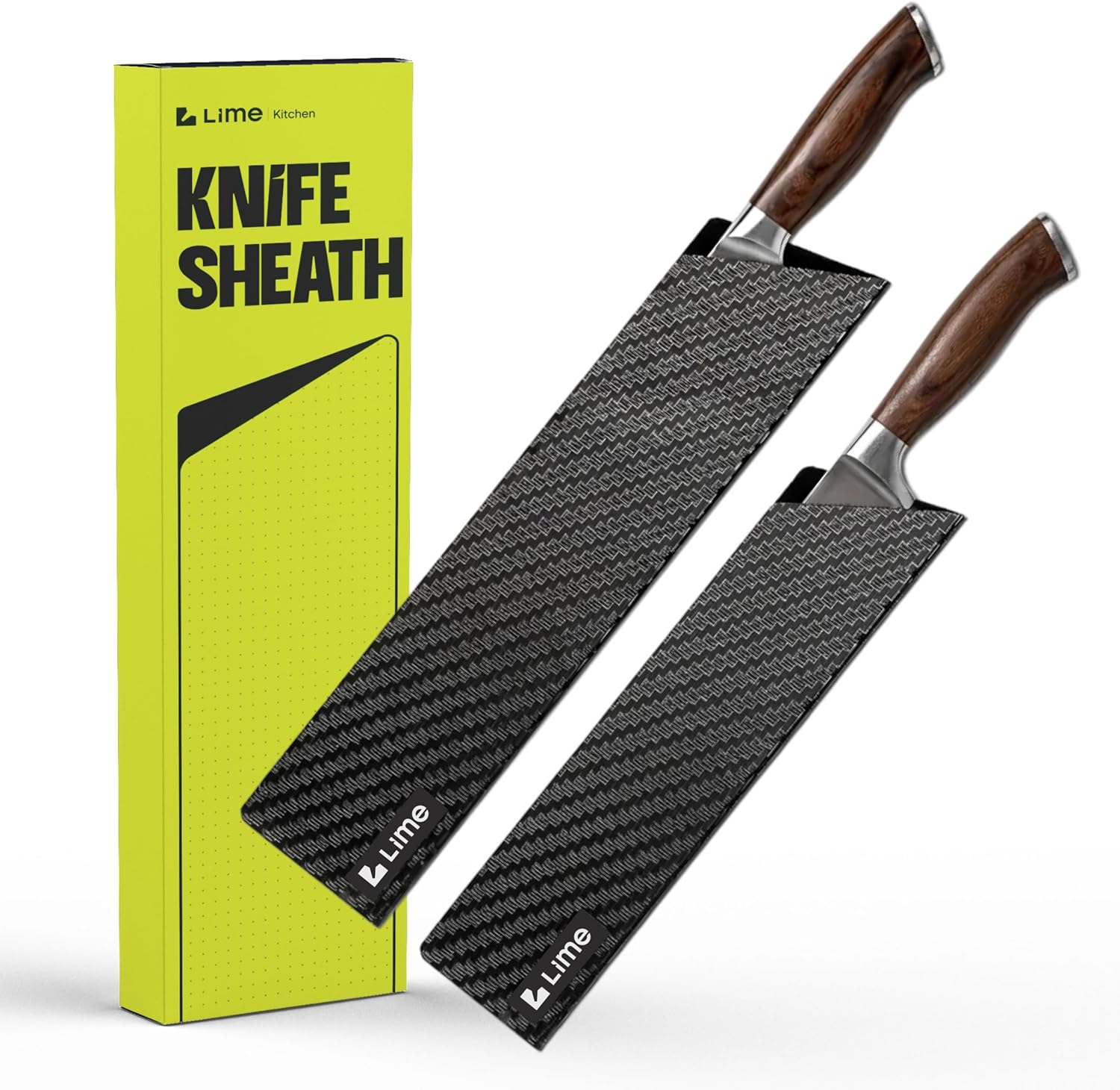 Generic Universal Knife Edge Guards Set 8"–12", 2 Pack (BPA-Free) product photo
