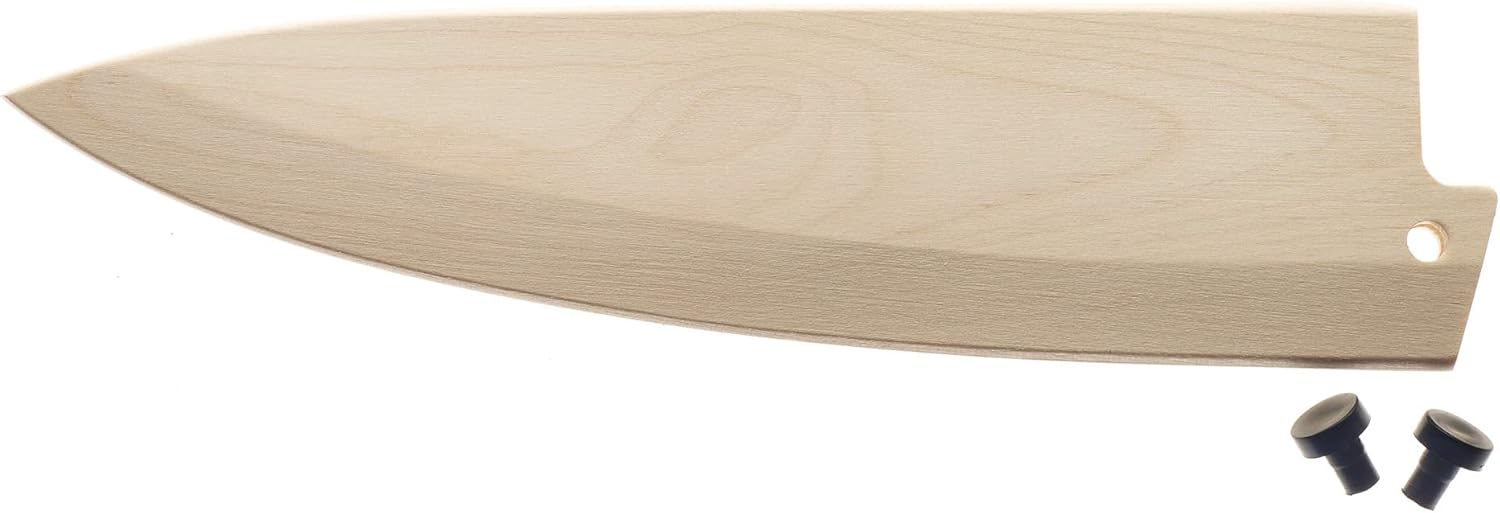 Mercer Culinary Birch Wood Saya Cover Blade Protector for 8" Chef and 210mm Gyuto Knives product photo