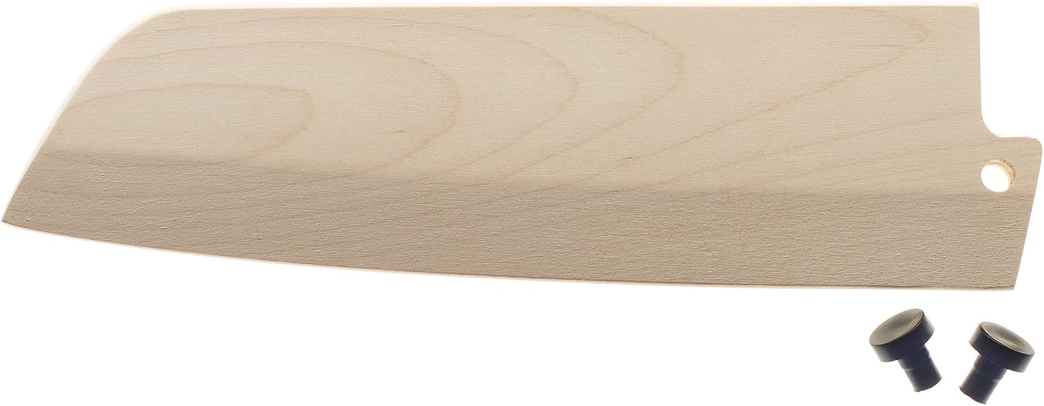 Mercer Culinary Birch Wood Saya Cover Blade Protector for 7" Nakiri Knives product photo