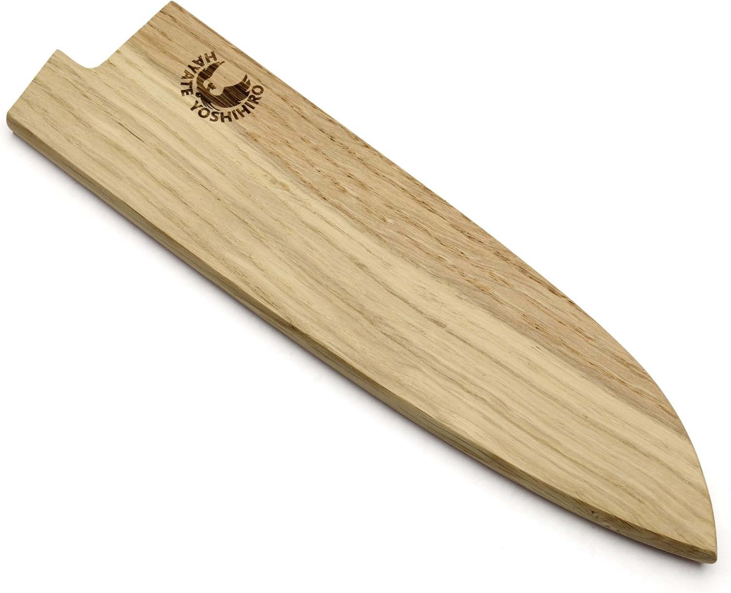 Yoshihiro Yoshihiro Magnetic Oak Wood Saya Cover Blade Protector for Santoku (180mm)7in product photo