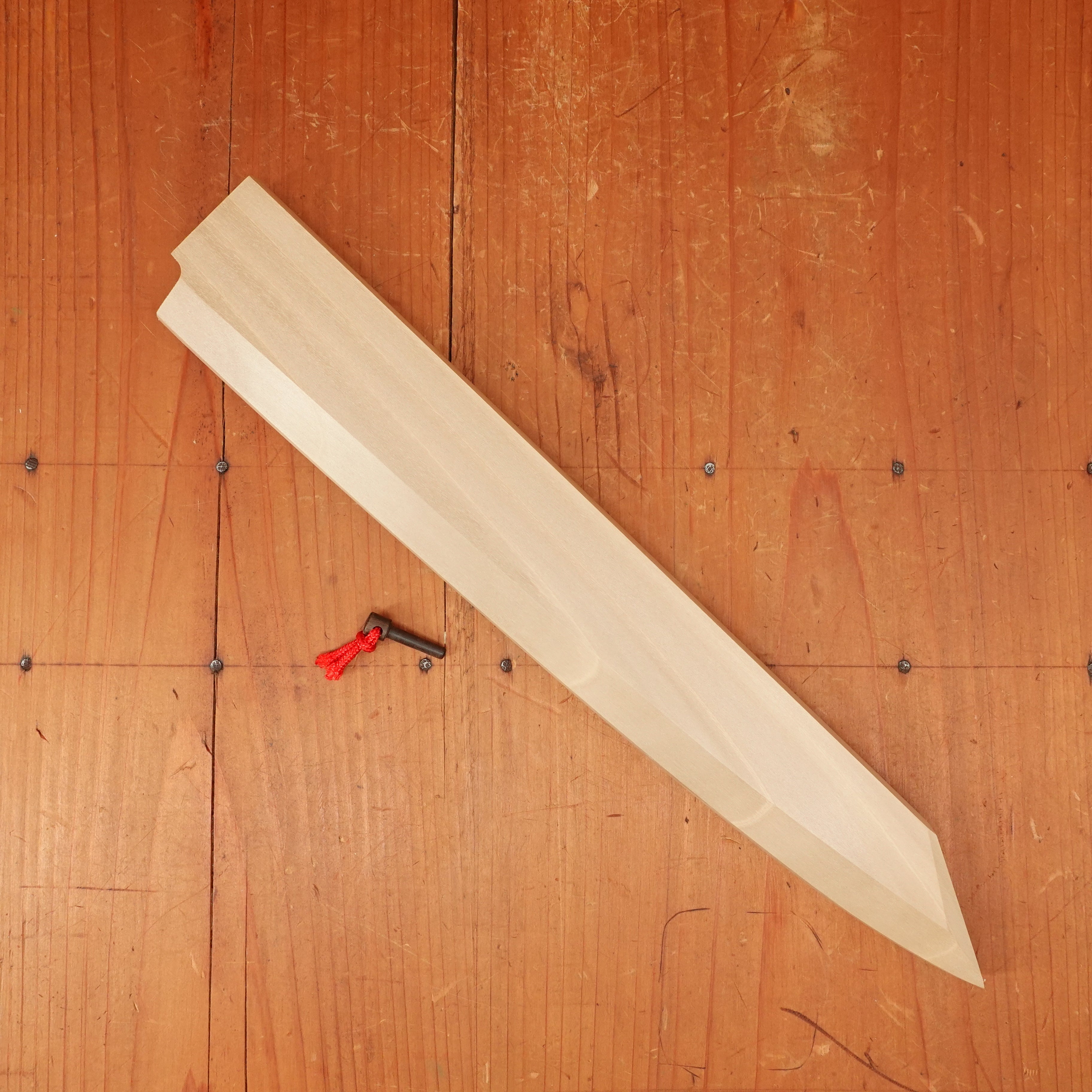Hitohira Mumei 270mm Kiritsuke Yanagi Saya product photo