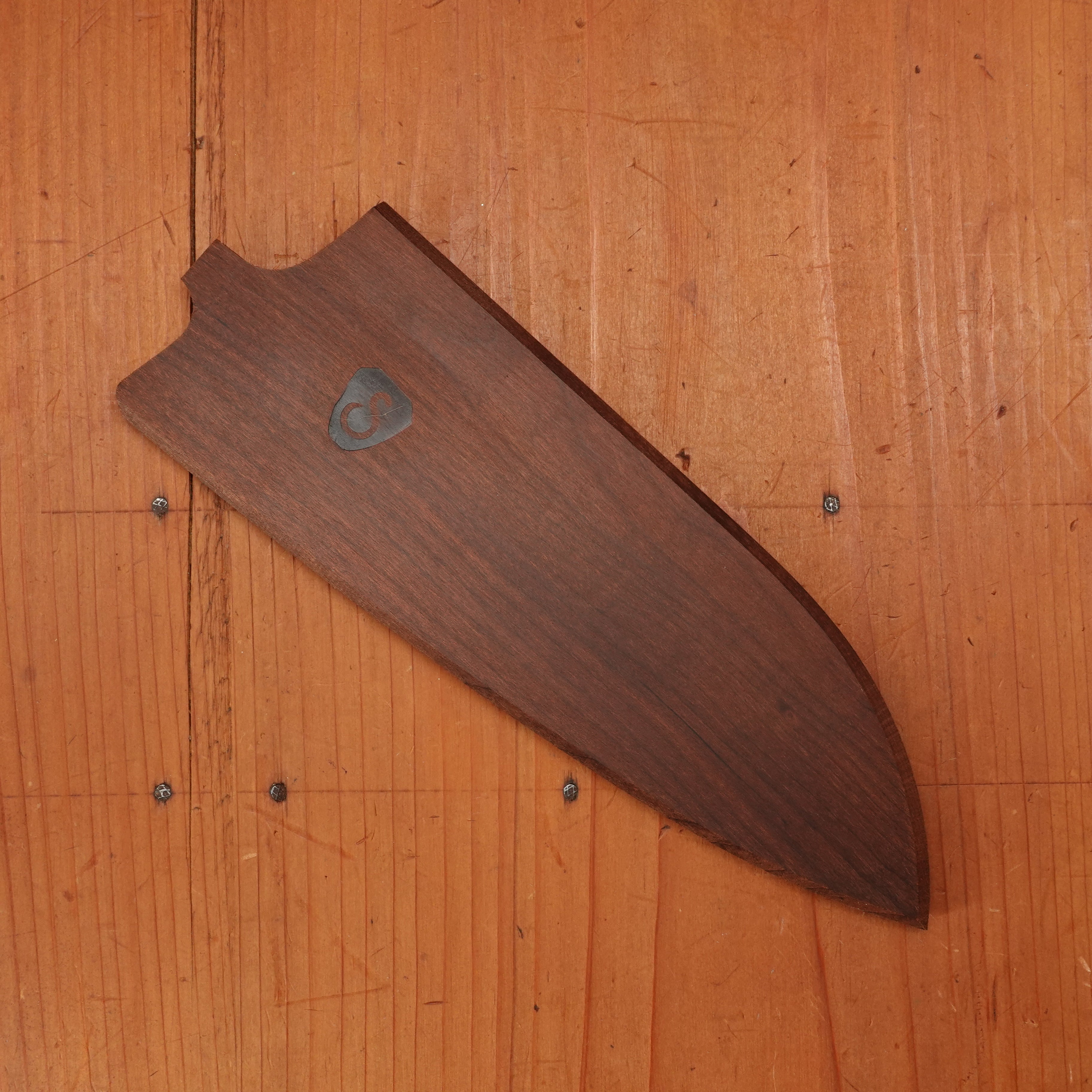 Steelport Knife Co 6" Chef Magnetic Saya (Caramelized Oregon Maple) product photo