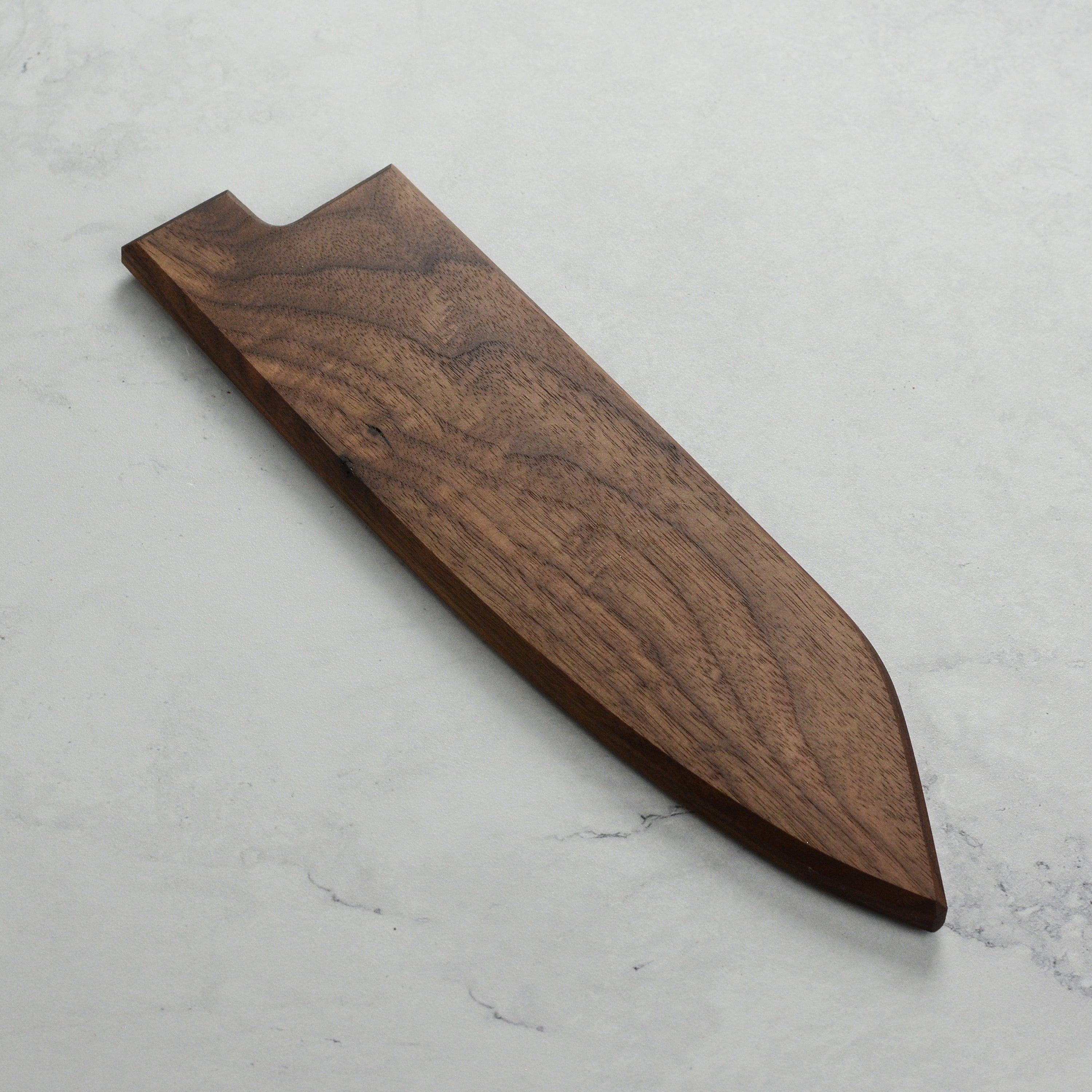 DChoi Designs Walnut Magnetic Saya for 8.25" Kiritsuke product photo