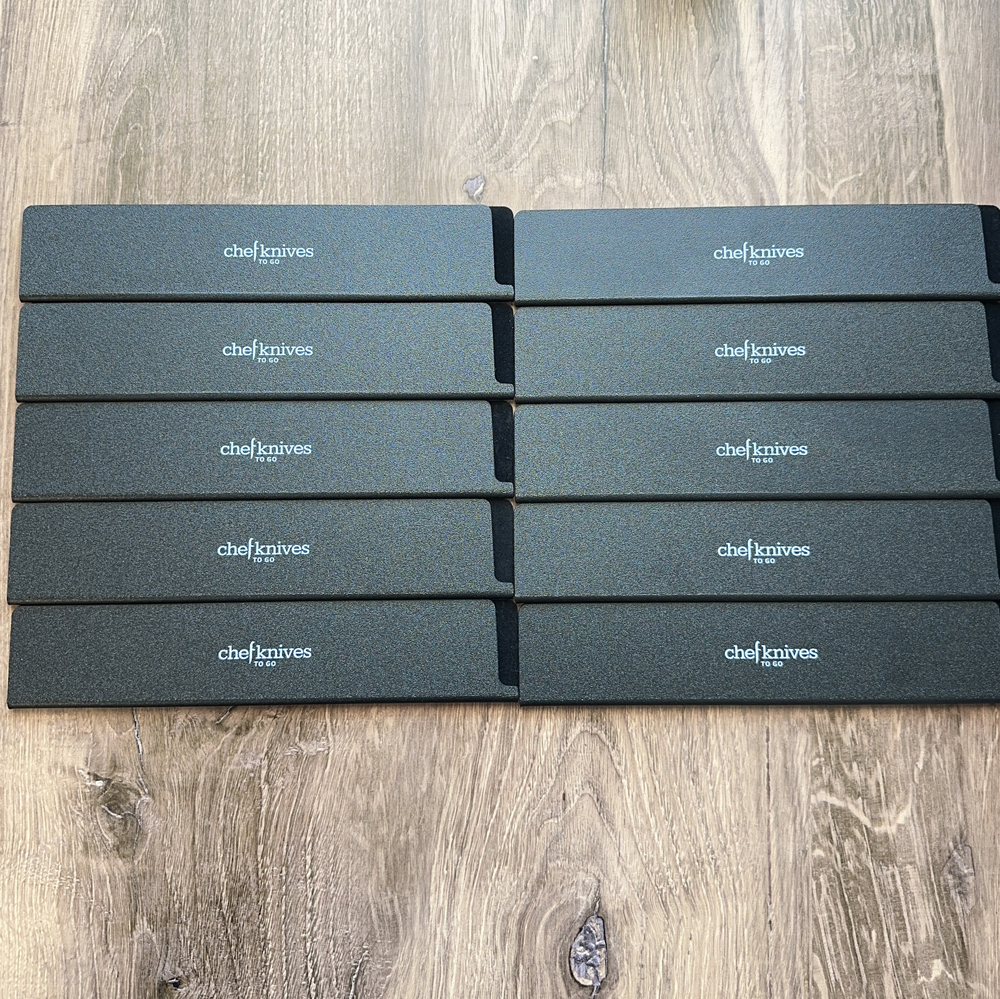 Chef Knives To Go Black Felt Knife Guard 10-Pack 9.75" / 250mm product photo