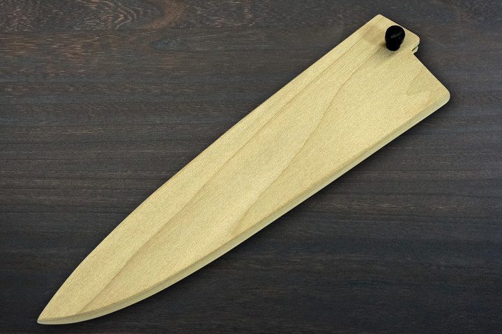 Hocho Knife Magnolia Saya Sheath [with Ebony Pin] - Petty Knife(Utility) 120mm product photo