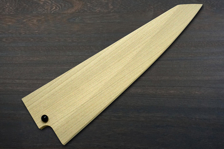 Hocho Knife Magnolia Saya Sheath [with Ebony Pin] - Wa-Honesuki(Boning) 150mm product photo