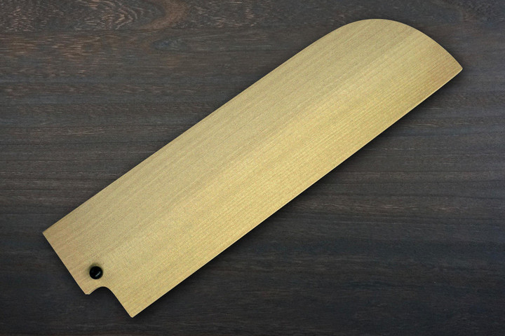 Hocho Knife Magnolia Saya Sheath [with Ebony Pin] - Kamagata-Usuba(Vegetable) 165mm product photo