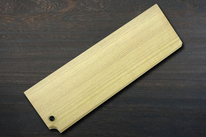 Hocho Knife Magnolia Saya Sheath [with Ebony Pin] - Homura Guren Nakiri 180mm product photo