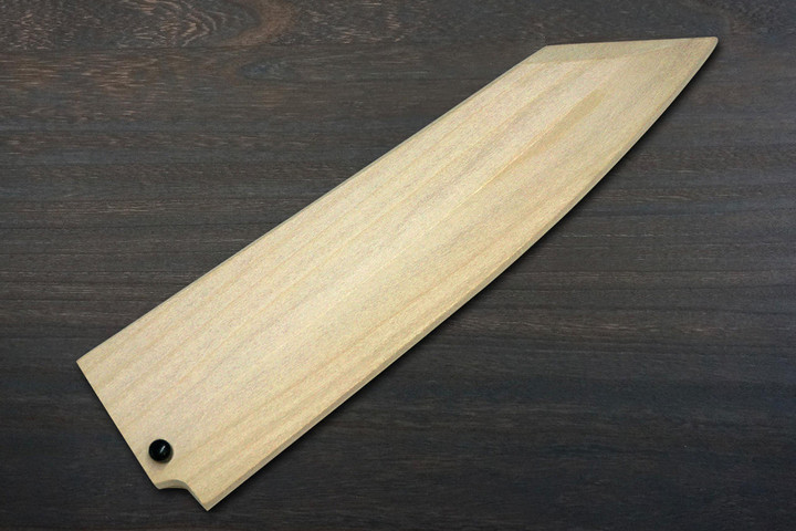 Hocho Knife Magnolia Saya Sheath [with Ebony Pin] - Kiritsuke Deba 180mm product photo