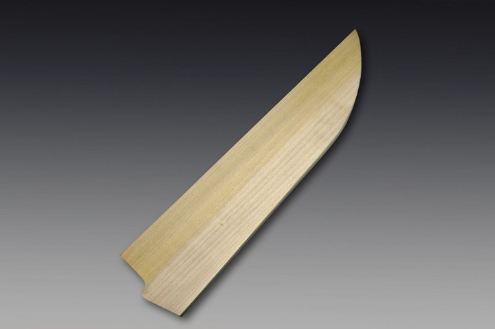 Hocho Knife Magnolia Saya Sheath [with Ebony Pin] - Butcher Knife 210mm product photo