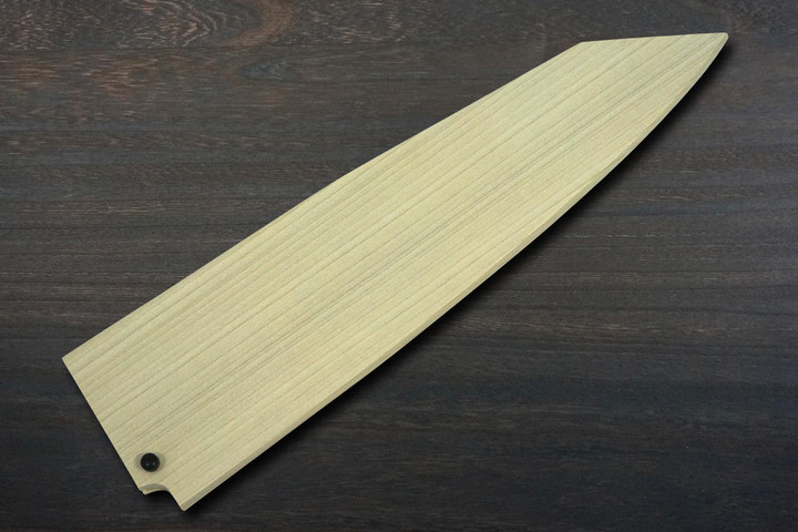 Hocho Knife Magnolia Saya Sheath [with Ebony Pin] - Homura Guren Gyuto 225mm product photo