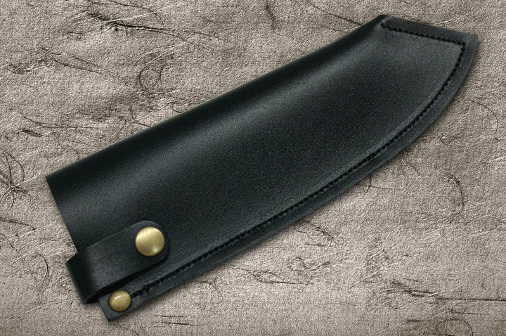 Hocho Knife Natural Leather Knife Cover Saya Sheath - Deba Knife 180mm product photo