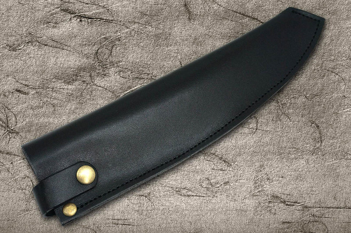Hocho Knife Natural Leather Knife Cover Saya Sheath - Gyuto 210mm product photo