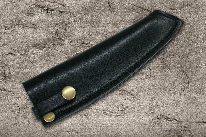 Hocho Knife Natural Leather Knife Cover Saya Sheath - Petty 120mm product photo