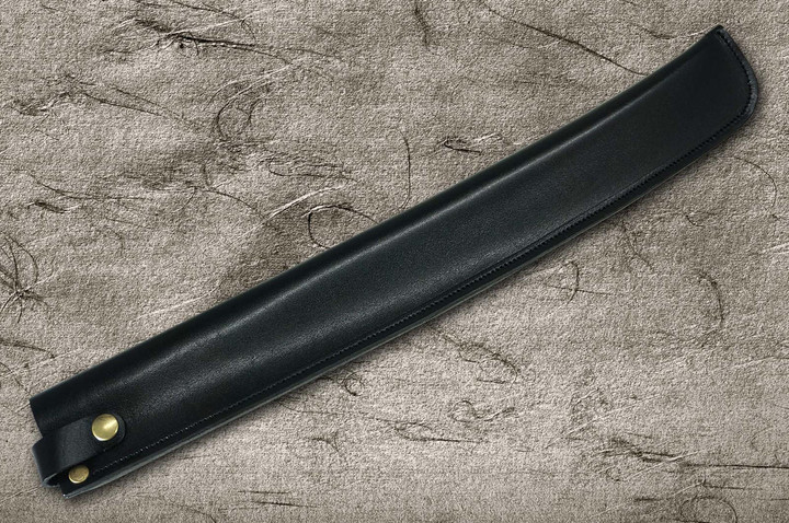 Hocho Knife Natural Leather Knife Cover Saya Sheath - Takohiki & Kengata-Yanagiba 330mm product photo