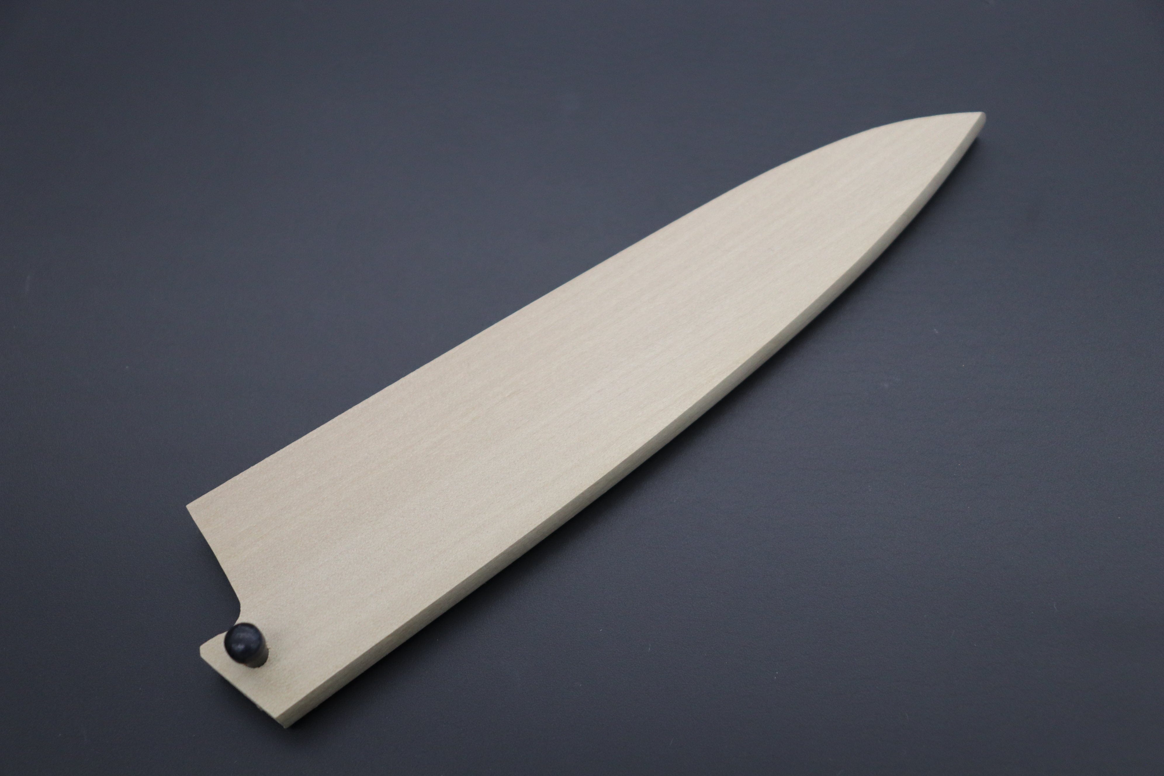 Japanese Chefs Knife Magnolia Wooden Saya for Petty 120mm product photo