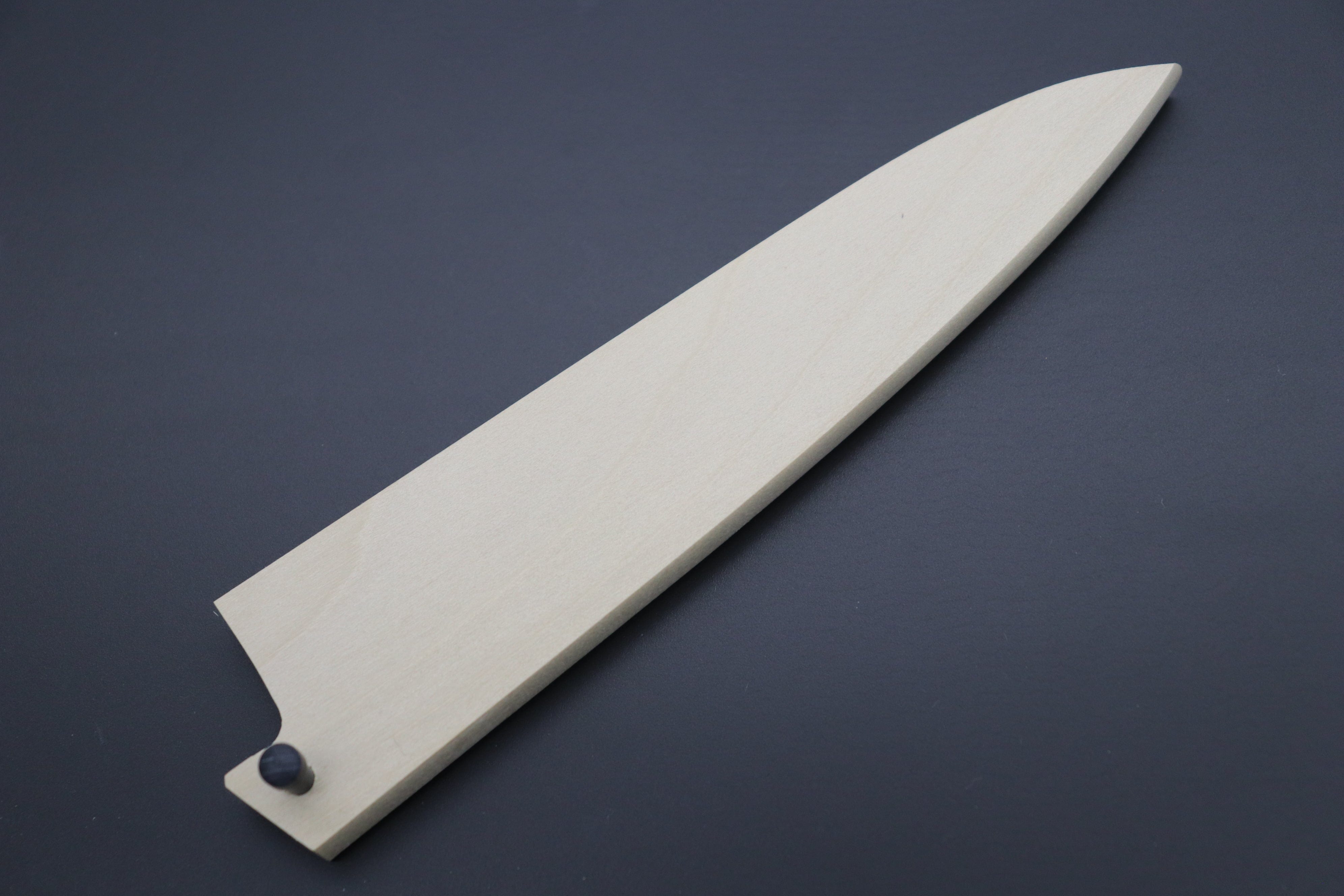 Japanese Chefs Knife Magnolia Wooden Saya for Petty 135mm product photo