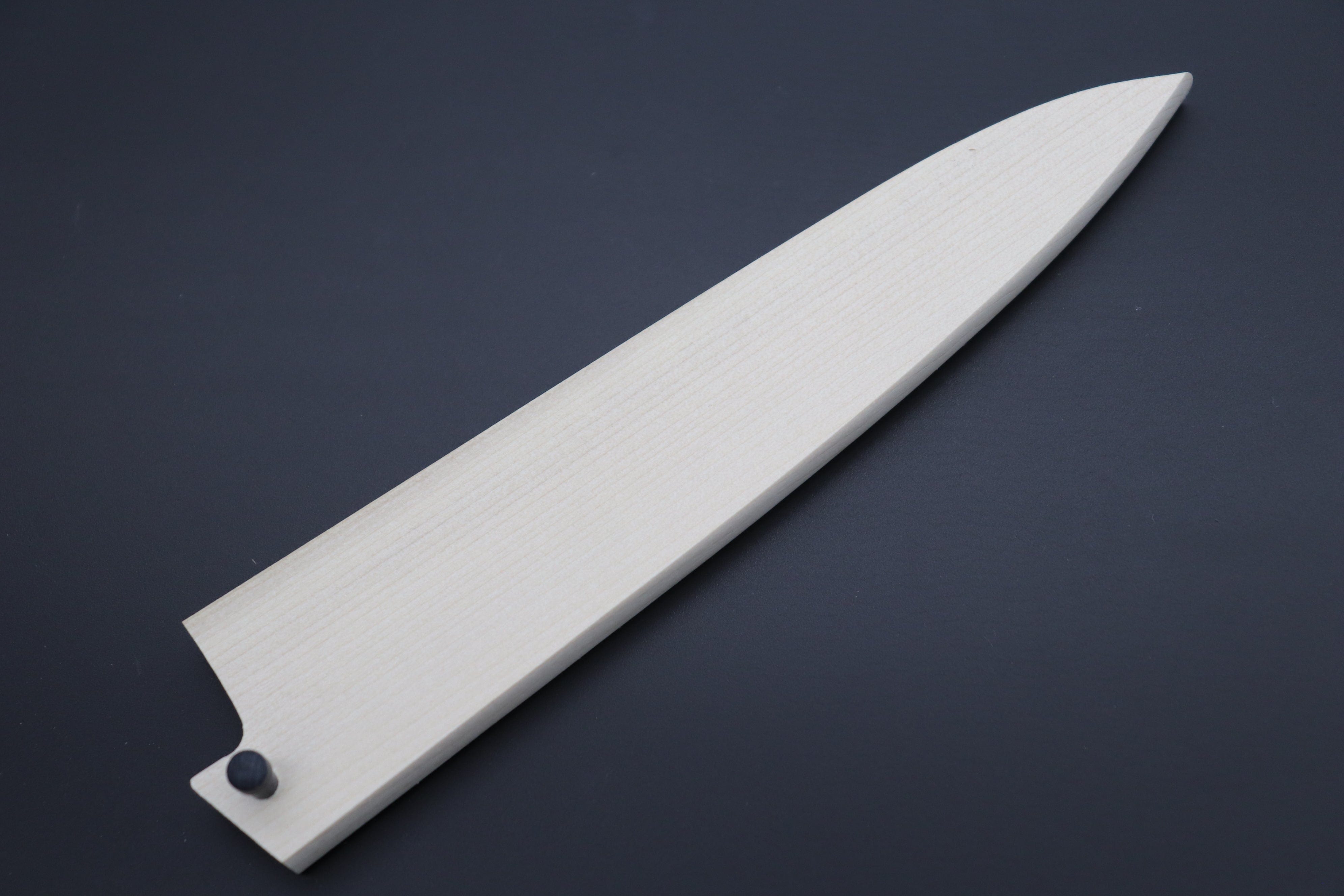 Japanese Chefs Knife Magnolia Wooden Saya for Petty 150mm product photo