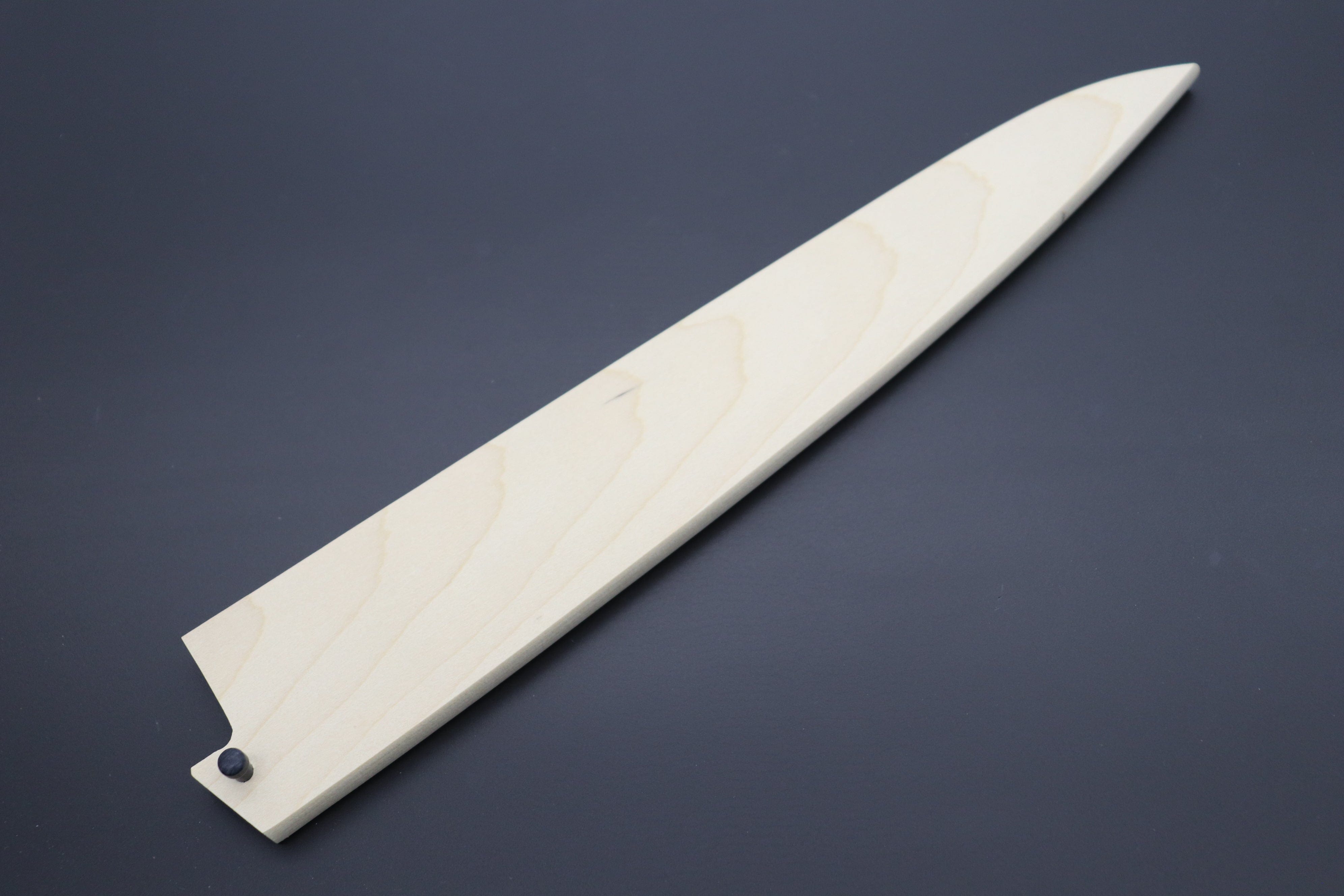 Japanese Chefs Knife Magnolia Wooden Saya for Sujihiki 240mm product photo