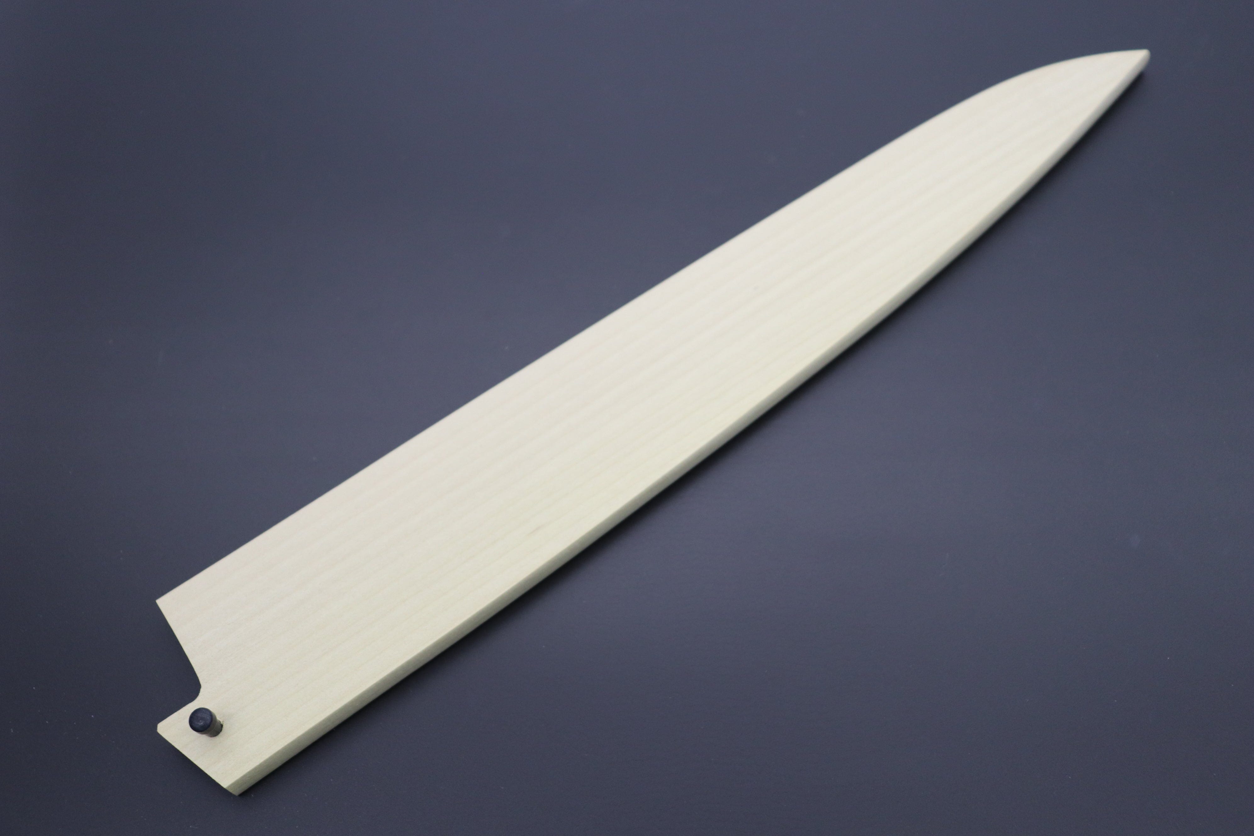 Japanese Chefs Knife Magnolia Wooden Saya for Sujihiki 270mm product photo
