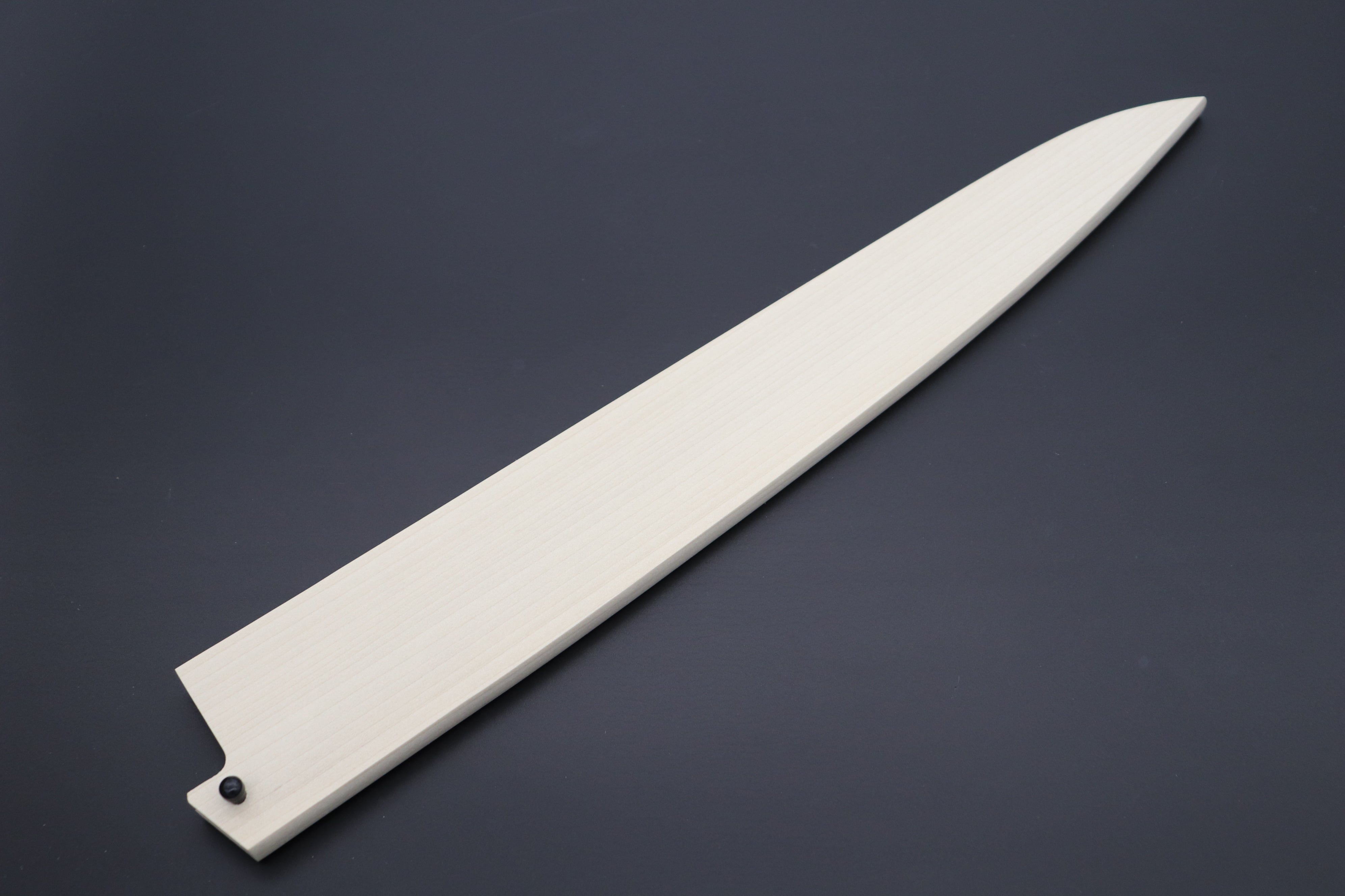 Japanese Chefs Knife Magnolia Wooden Saya for Sujihiki 300mm product photo