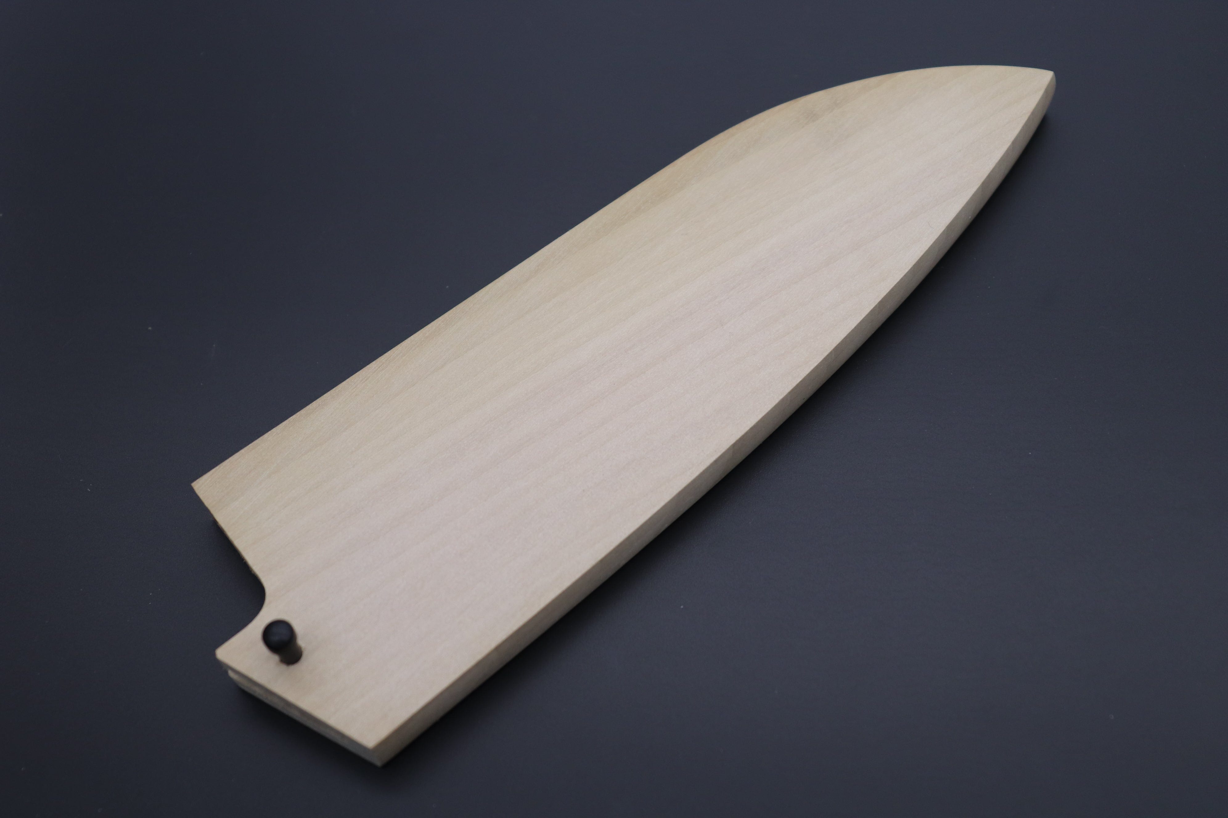 Japanese Chefs Knife Magnolia Wooden Saya for Western Deba 165mm product photo