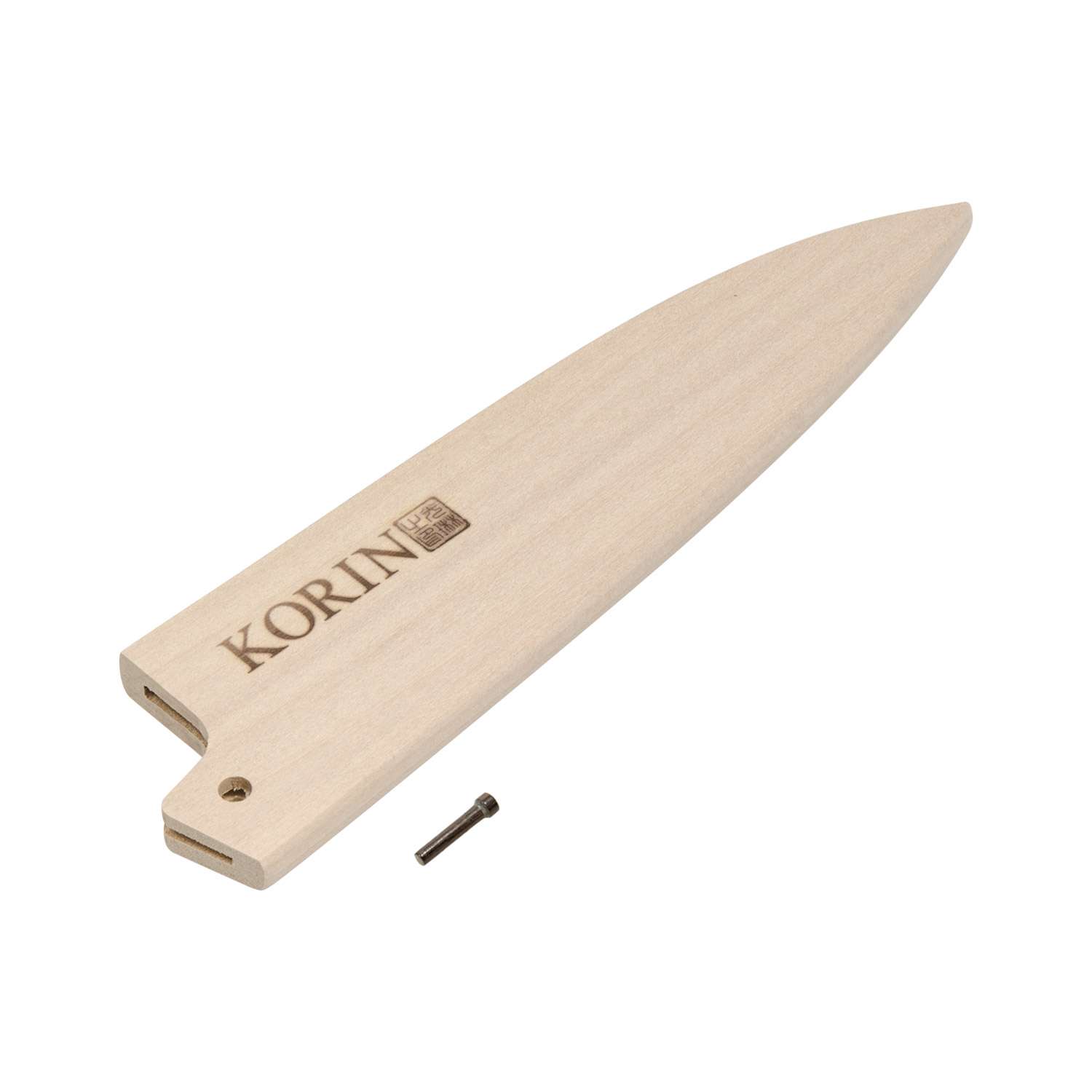Korin Natural Magnolia Wood Saya Petty 120mm product photo