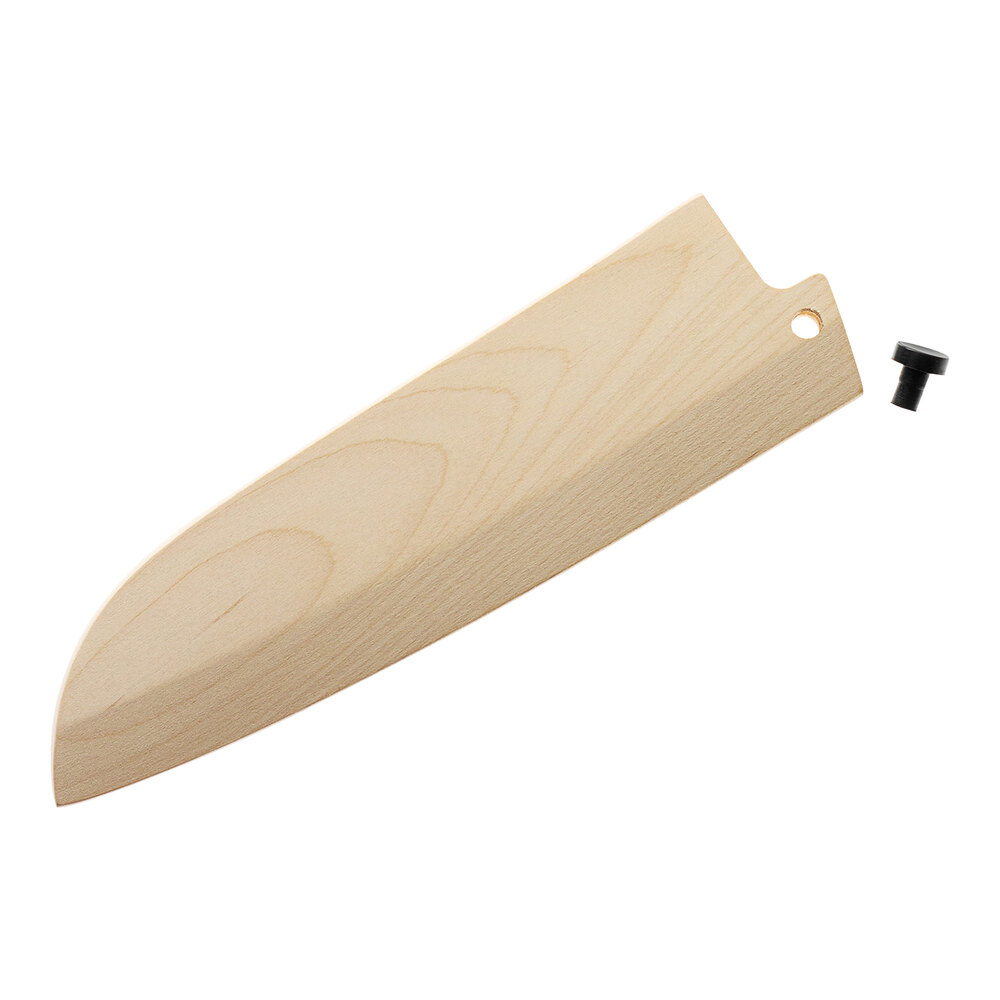 Mercer Culinary Saya Birch Wood Cover for 7" Santoku (M33132BIR) product photo