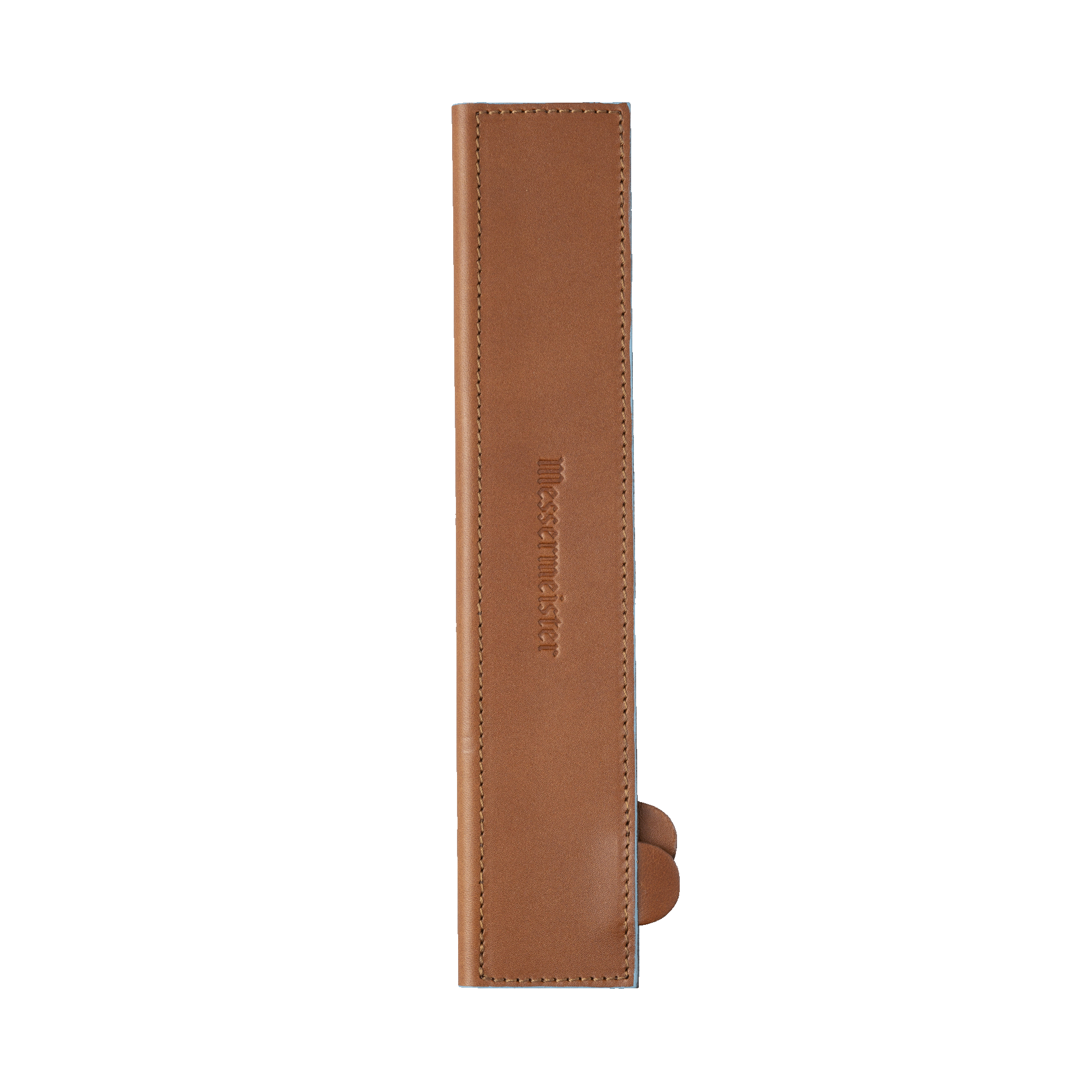 Messermeister Saddle Brown Leather Magnetic Edge-Guard - 10.5" product photo