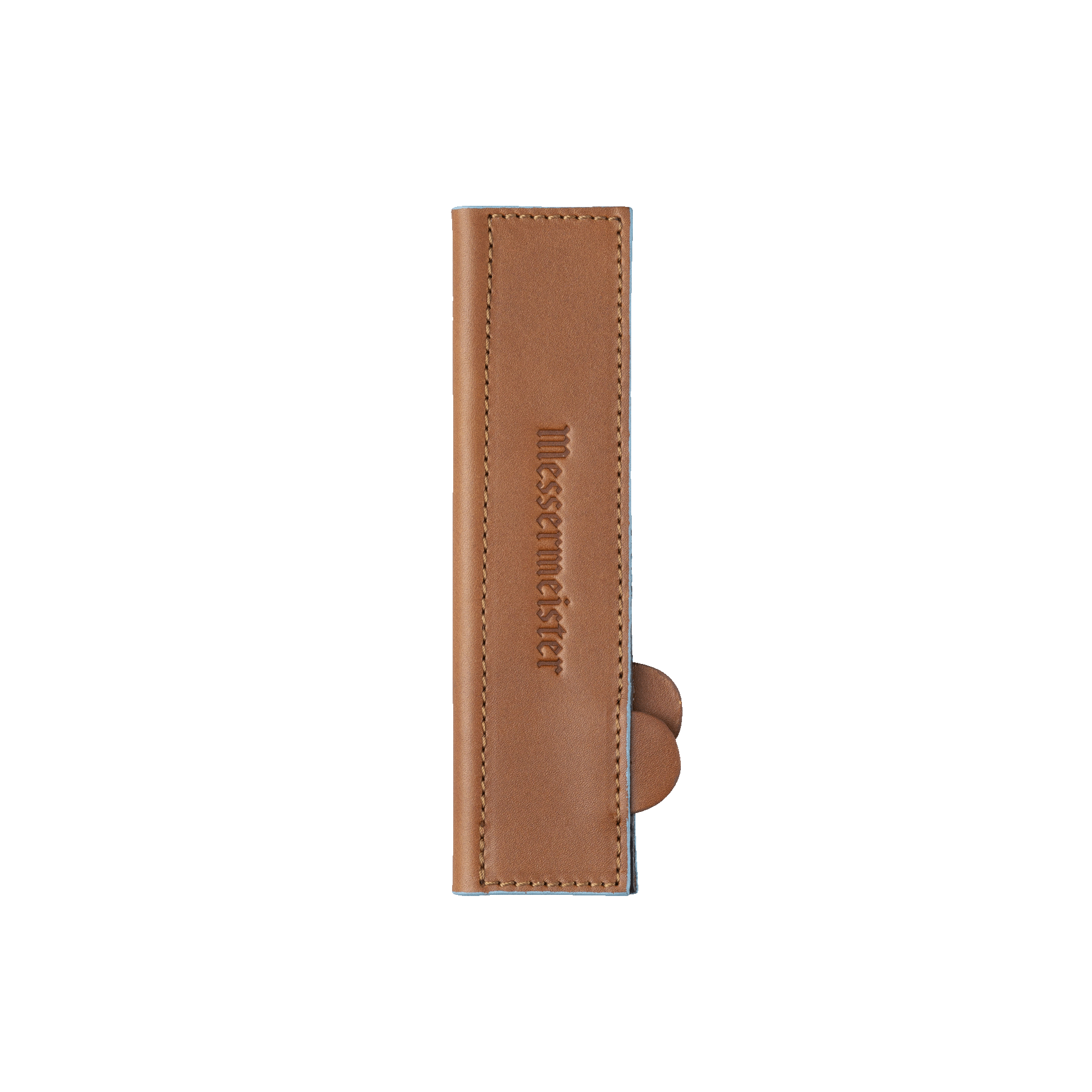Messermeister Saddle Brown Leather Magnetic Edge-Guard - 6.5" product photo