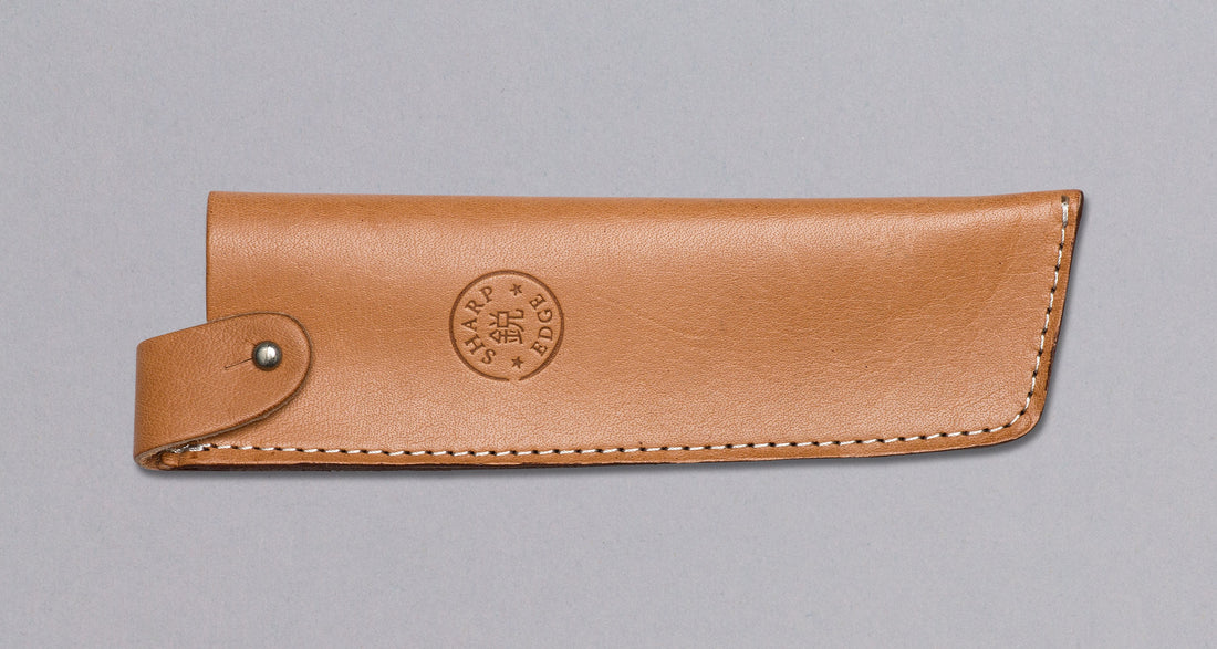 SharpEdge Leather Saya Nakiri 180mm product photo