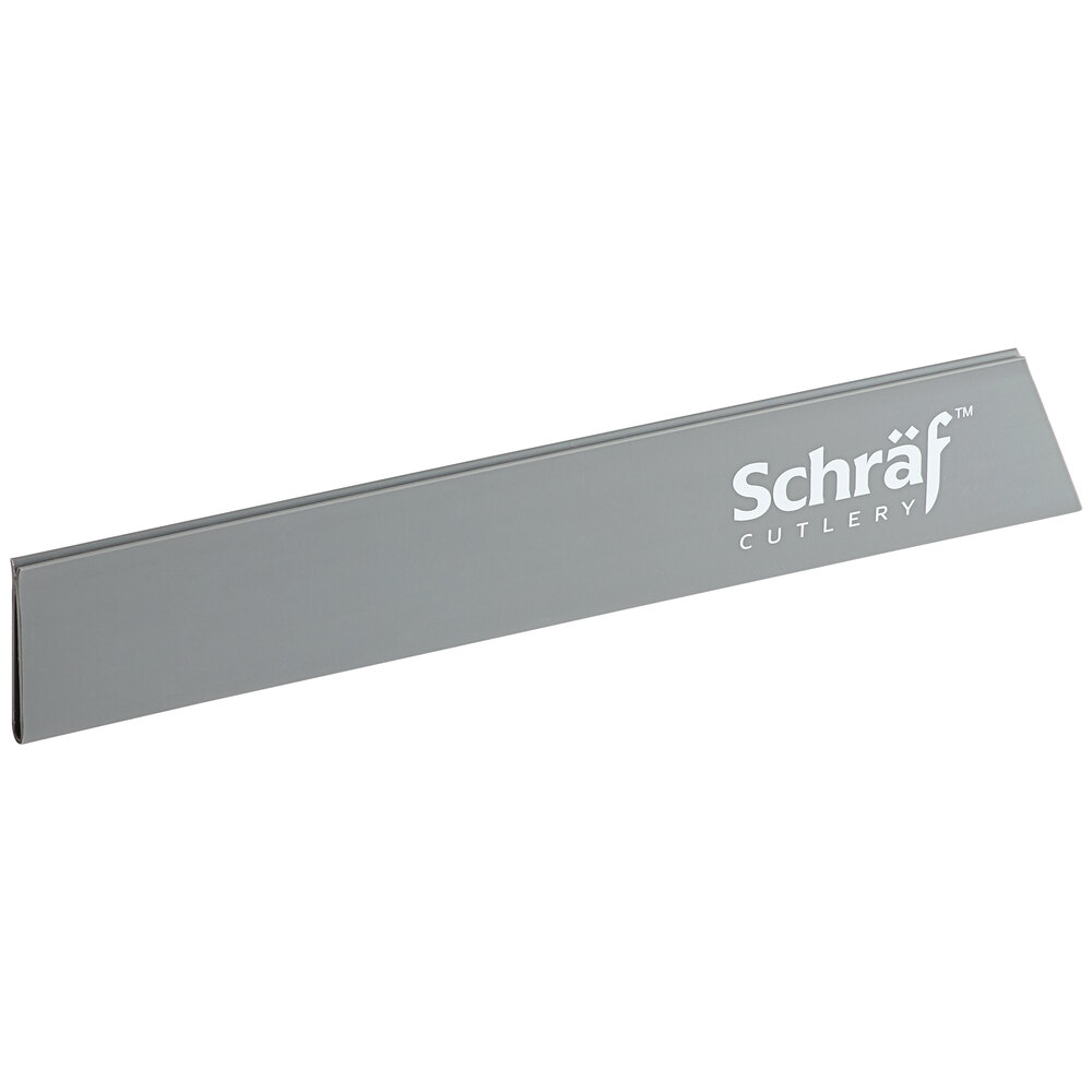Schraf Polypropylene Blade Guard BGRDBLK6 13.25"x2" product photo