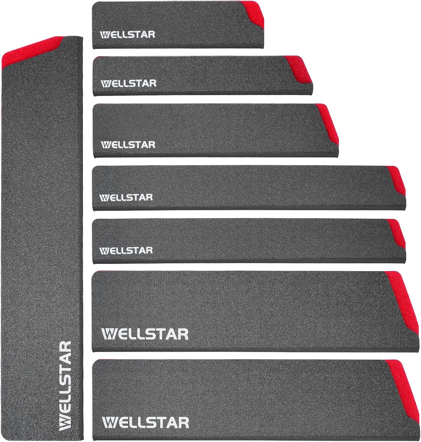 WELLSTAR Knife Edge Guards Set 8 Piece Universal Blade Covers product photo